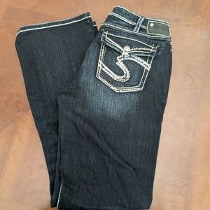 Silver Jeans Natsuki flap bootcut jeans W34/L33 like new